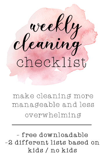 This Kitchen Cleaning Checklist Makes Tidying Up Less Daunting